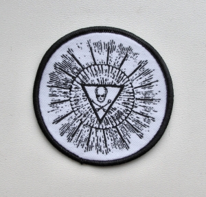 KRINGA [white] --  Woven Patch