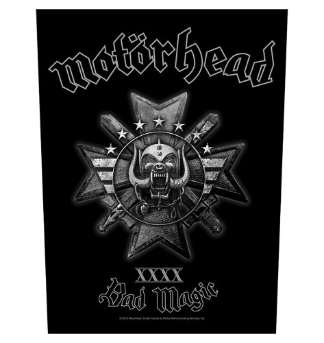 MOTORHEAD - Bad Magic --- backpatch back patch.jpg