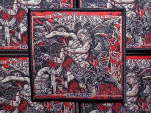 NIGHTRAGE - Wolf To Man [black] --  Woven Patch 
