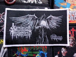 Naszywka SACRILEGIOUS IMPALEMENT - III Lux Infera [white]