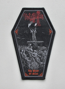 THE BLACK - The Priest of Satan [black -- Woven Patch