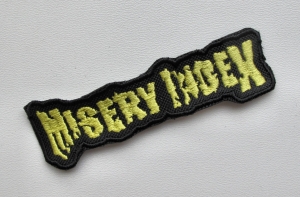 MISERY INDEX -- Embroidered Patch 