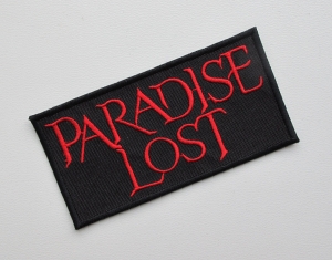 PARADISE LOST [red] -- Embroidered Patch