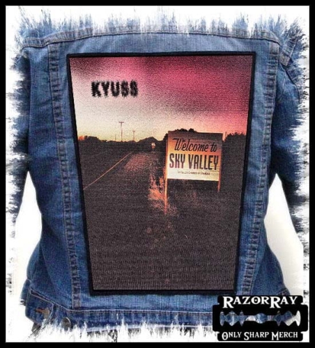 KYUSS - Welcome to Sky Valley -- Backpatch Back Patch.jpg