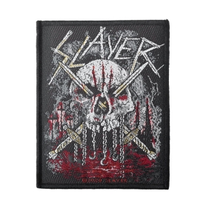SLAYER - SKULL & SWORDS -- Woven Patch  