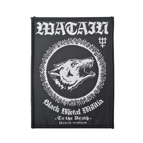 WATAIN - BLACK METAL MILITIA -- patch.jpg