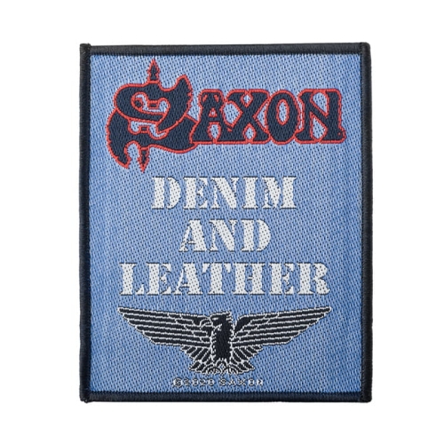 SAXON - DENIM &amp; LEATHER -- patch.jpg
