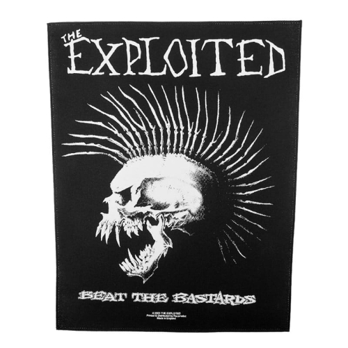 THE EXPLOITED - BEAT THE BASTARDS -- backpatch.jpg