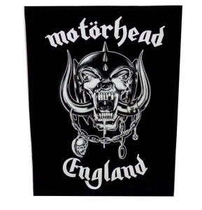 MOTORHEAD - ENGLAND -- Official Backpatch 