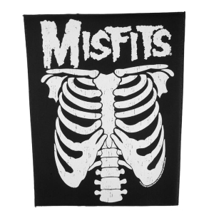 MISFITS - RIBCAGE -- Official Backpatch 