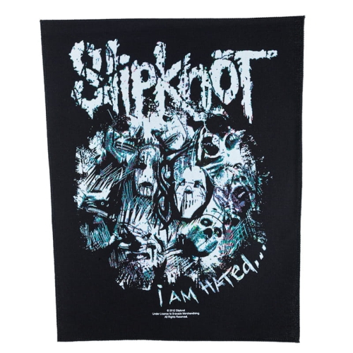 SLIPKNOT - I AM HATED -- backpatch.jpg