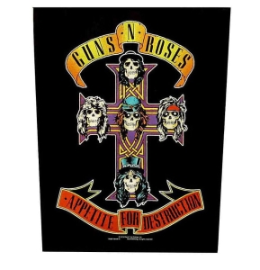 GUNS N' ROSES - APPETITE FOR DESTRUCTION  -- Official Backpatch 