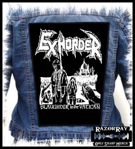 EXHORDER - Slaughter in the Vatican Demo -- Backpatch Backpatch.jpg