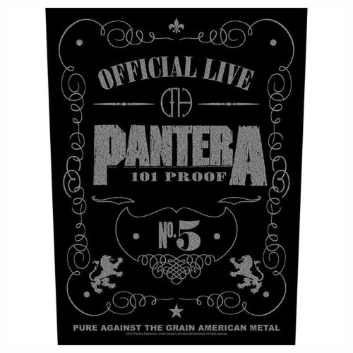 PANTERA - 101% PROOF -- backpatch.jpg