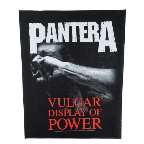 PANTERA - VULGAR DISPLAY OF POWER -- backpatch.jpg