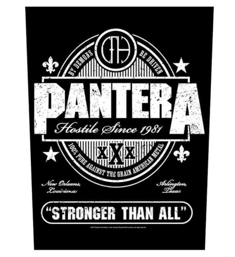 PANTERA - STRONGER THAN ALL -- backpatch.jpg