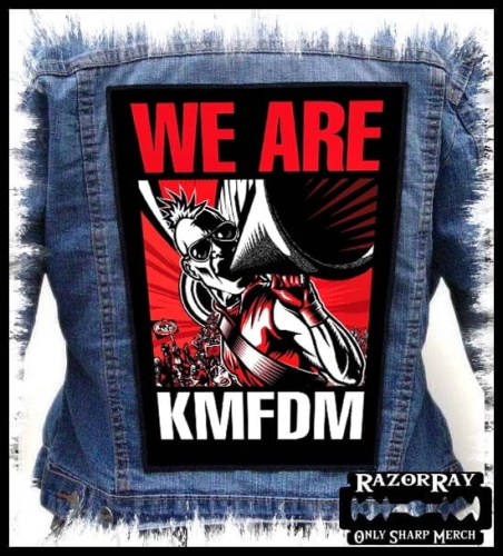 KMFDM - We Are KMFDM -- Backpatch Back Patch.jpg