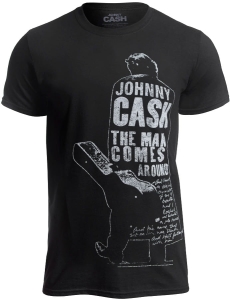 T-shirt JOHNNY CASH - MAN COMES AROUND