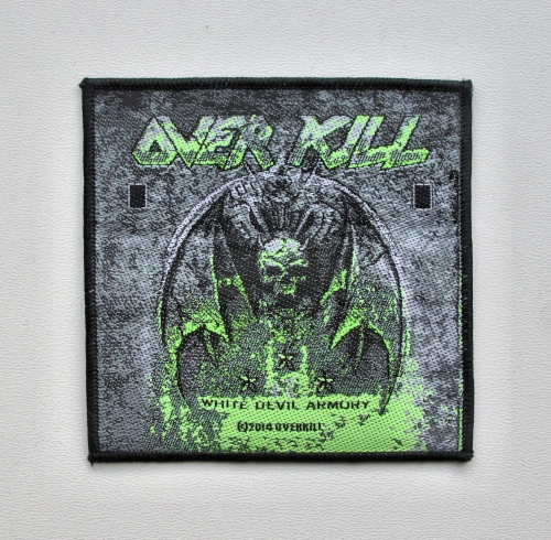 OVERKILL - WHITE DEVIL ARMORY -- patch.JPG