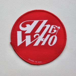 THE WHO -Red [2004] -- Woven Patch 