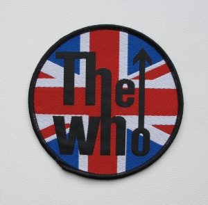 THE WHO -Flag -- Woven Patch 