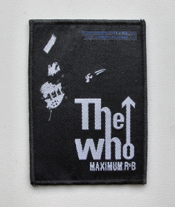THE WHO - MAXIMUM R&B -- Woven Patch 