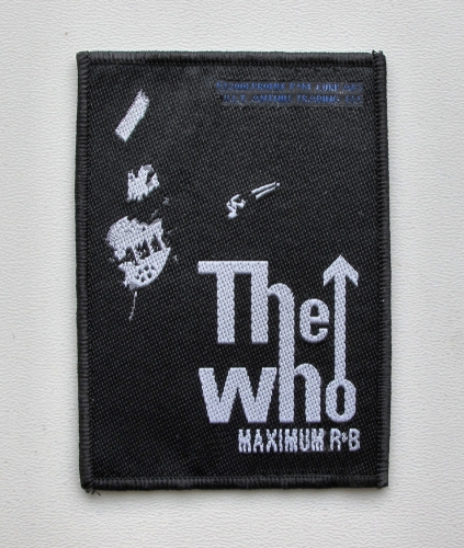 THE WHO - MAXIMUM R&amp;B -- patch.JPG