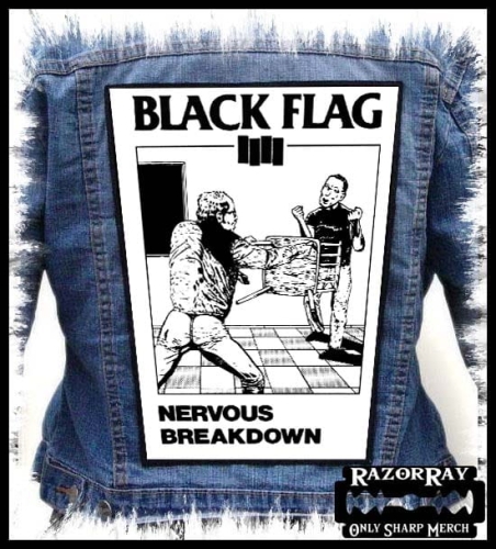 BLACK FLAG - Nervous Breakdown -- Backpatch Back Patch.jpg