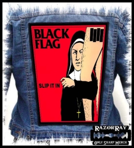 BLACK FLAG - Slip It In -- Backpatch 