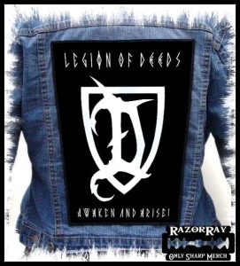 DEEDS OF FLESH - Legion Of Deeds -- Backpatch