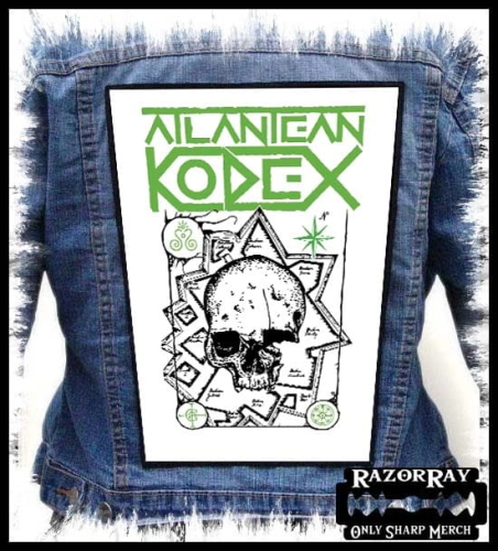ATLANTEAN KODEX - Skull --- Backpatch Back Patch.jpg