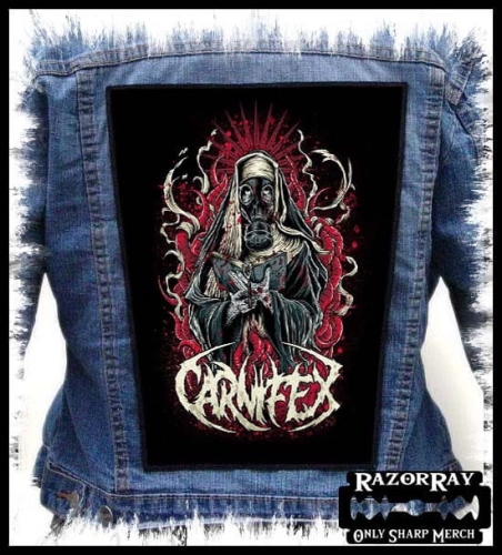 CARNIFEX - Toxic Nun --- Backpatch Back Patch.jpg