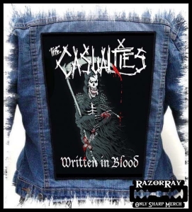 Ekran THE CASUALTIES - Written In Blood
