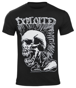 Koszulka THE EXPLOITED - MOHICAN SKULL