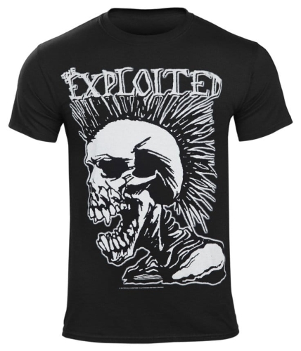 THE EXPLOITED - MOHICAN SKULL -- shirt 01.jpg