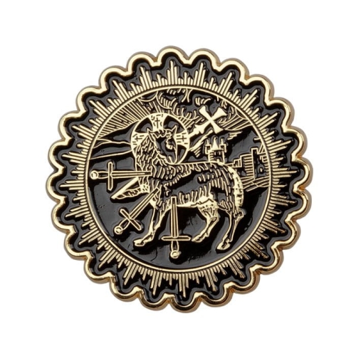 BEHEMOTH - LAMB SIGIL -- metal pin 01.jpg