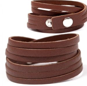Leather Bracelet Thongs [brown]