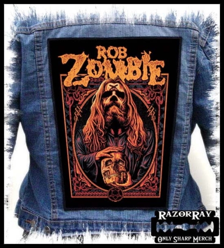 ROB ZOMBIE - Skull --- Backpatch Back Patch.jpg