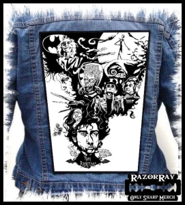 TIM BURTON - Characters -- Backpatch 