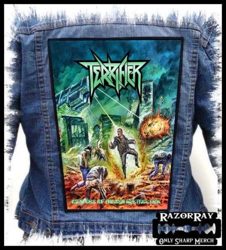 TERRIFIER - Weapons of Thrash Destruction -- Backpatch Back Patch.jpg