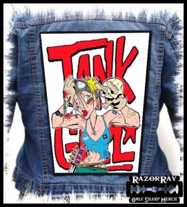 TANK GIRL - Skull -- Backpatch 