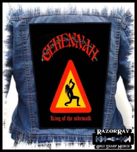 GEHENNAH - King Of The Sidewalk -- Backpatch