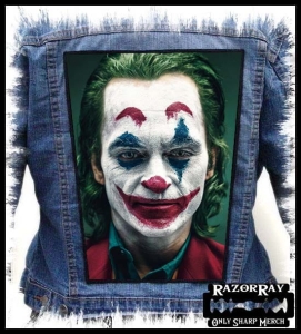 JOKER - Face [Joaquin Phoenix]  -- Backpatch 