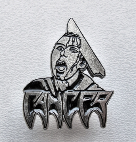 CANCER - To the Gory End -- metal pin.JPG