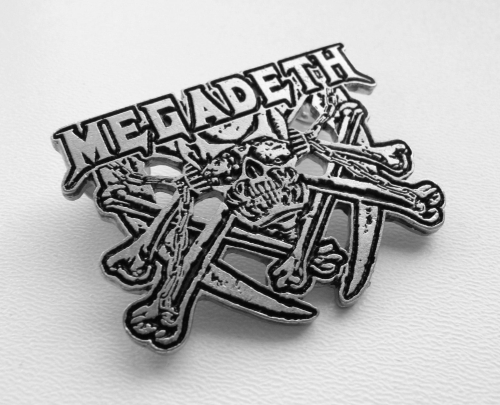 MEGADETH - Killing Is My Business -- metal pin (2).JPG