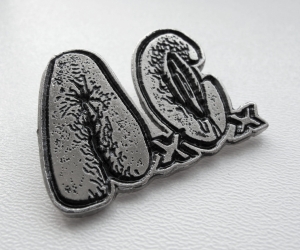 ANAL CUNT -- Metal Pin 