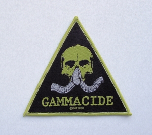 GAMMACIDE [yellow]  -- Woven Patch 