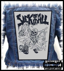 SICK OF IT ALL - Skin -- Backpatch