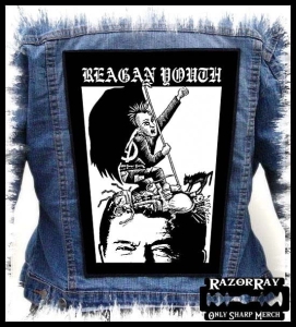 REAGAN YOUTH - Head -- Backpatch