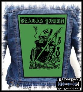 REAGAN YOUTH - Death -- Backpatch